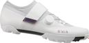 Scarpe da MTB Fizik Ferox 2 in carbonio, bianco/grigio chiaro