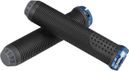 Paire de Grips Spank Spike 30mm Noir / Bleu