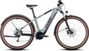 Producto Reacondicionado - Bicicleta MTB Eléctrica Semirrígida Cube Reaction Hybrid Performance 500 Allroad Shimano Alivio 9V 500 Wh 29'' Gris Verde Pantano 2023
