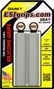 Paire de Grips Esi Chunky 32mm Gris