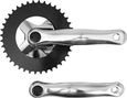 PEDALIER CITY P2R MANIVELLES ALU 170mm PLATEAU 38D. CHAINE 2.38 (3-32 )