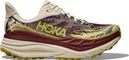 Women's Hoka Stinson 7 Trail Shoes Red/Yellow