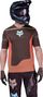 Fox Flexair Elevated Korte Mouw Jersey Bruin/Coraal