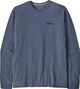 Patagonia P-6 Logo Responsibili-Tee Camiseta manga larga hombre azul