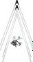 Kit 4 tringle pour jeu de garde-boues SKS bluemels 3.0 380 mm