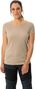 Women's Short Sleeve T-Shirt Vaude Essential Beige
