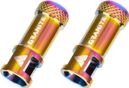 Pair of Granite Design Juicy Nipple Oil Slick Shell Remover Plugs