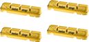 SwissStop FlashPro Yellow King x4 Bremsbelageinsätze Carbonfelgen Für Shimano / Sram / Campagnolo