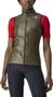 Veste Coupe Vent Sans Manches Femme Castelli Marron 