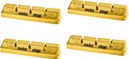 SwissStop RacePro Yellow King x4 Bremsbelageinsätze Carbonfelgen Für Campagnolo