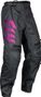 Pantaloni da bambino Fly Racing Fly F-16 Grigio / Carbone / Rosa