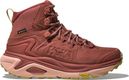 Women's Hoka Kaha 3 Mid GTX Outdoor Shoes Red/Rose