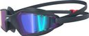 Speedo Hydropulse Mirror Swimming Goggles Black Blue