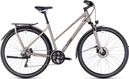 Cube Kathmandu Pro Trapeze Trekking Bike Shimano Deore/XT 10S 700 mm Flash Stone Beige Grey 2023