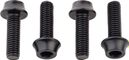 Wolf Tooth Water Bottle Cage Bolts (x4) M5x15 mm Black