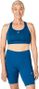 Brassière Asics Road Compression Bleu Femme