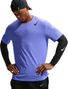Maglia a maniche corte Nike AeroSwift blu da uomo