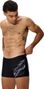 Men's Medley Logo Bath Boxer Shorts in Gray/Black