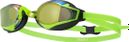 Occhialini da nuoto Tyr Stealth-X Mirrored Performance Verde