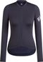 Rapha Pro Team Lightweight Langarm Trikot Blau/Grau für Damen