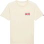 T-Shirt Unisex Çois 'Eat Pasta Ride Fasta' Beige