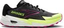 Chaussures Trail Brooks Catamount 4 Noir/Jaune/Rose Femme