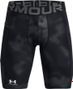 Pantaloncini a compressione stampati Under Armour HeatGear Black Uomo