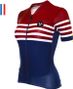 LeBram Tourmalet Short Sleeve Jersey Blue Adjusted Fit