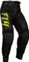 Fly Racing Fly F-16 kinderbroek zwart / neongroen / lichtgrijs