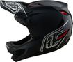 Troy Lee Designs D4 Polyacrylite Mips Black full-face helmet