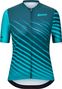 Maillot Manches Courtes Femme Santini Astro Turquoise