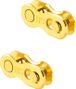 2er-Set Kettenschnellverschluss Fahrrad 11-Gang – Magic Link Connector golden