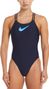 Costume da bagno Nike Swim Hydrastrong 3D Swoosh Blue Donna