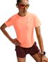 Camiseta de manga corta Nike Swift naranja para mujer