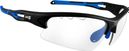 AZR KROMIC HUEZ Sport-Sonnenbrille Schwarz Blau - Transparent PHOTOCHROMIC