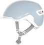 Casque Ville Abus HUD-Y Pure Aqua Bleu Clair/Blanc