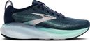 Brooks Adrenaline GTS 25 Blauw/Roos Dames Hardloopschoenen