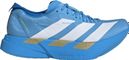 adidas Adizero Adios Pro 4 Blue/Gold Women's Running Shoes