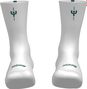 Santini Tour de France-Socken, Col du Tourmalet, Weiß/Grün