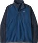 Uomo Patagonia Better Sweater 1/4 Zip Fleece Blu