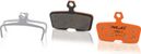Coppia di pastiglie freno organiche XLC BP-O35 per Avid Code 2011
