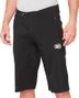 Pantaloncini senza pelle 100% Hydromatic neri
