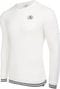 Sweatshirt LeBram Ecusson Marshmallow / Blanc