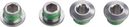 Sram XX1 Chain Ring Bolt Kit 4-arm Aluminum Grey 