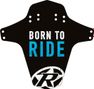 Front Born To Ride Blue Front Fender Blue