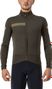Castelli Beta Ros Kaki jas met lange mouwen