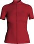 7mesh Horizon Damen Kurzarmtrikot Cherry Rot