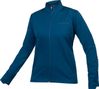 Veste Manches Longues Femme Softshell SingleTrack Bleu