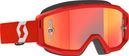 Scott Primal Goggle Red/Orange Screen