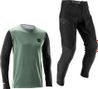 Leatt Gravity 1.0 Long Sleeve Jersey and Pants Kit Green
